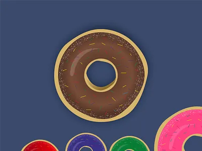 Donuts vector
