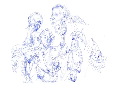 Welcome to fairy tale... art boy cartoon character characters draw drawing fairytale girl illustration man miracle painting paintings pen sketching speedpaint