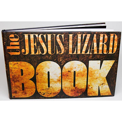 The Jesus Lizard "Book" branding design typography