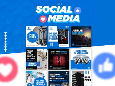 Social Media Vol 2 2019 trend branding design logo