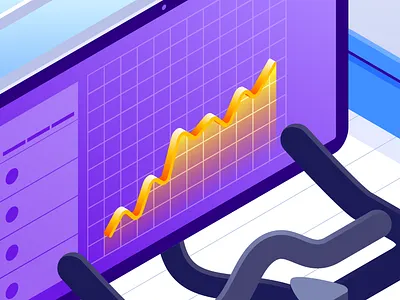 Healthcare & Life Sciences - Solutions Brief bike future gradient gym health healthcare illustration illustrator industry isometric life peloton sciences solutions vector weights