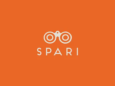 Spari Travel Logo binocular branding design identity logo design logodesign spari travel