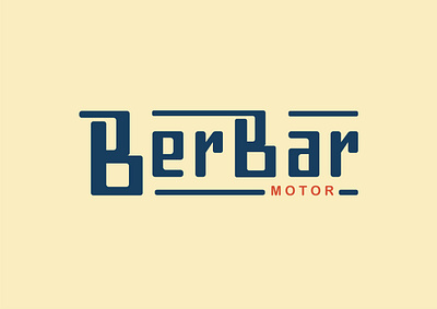 Berbar Logo branding design lettering logo logodesign logotype typography