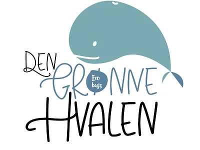 Den Grønne Hvalen. Logo design. bags brand brand design brand identity branding branding design eco eco bag eco logo ecologic ecological ecology logo logo design logodesign logos logotype logotype designer logotypedesign logotypes