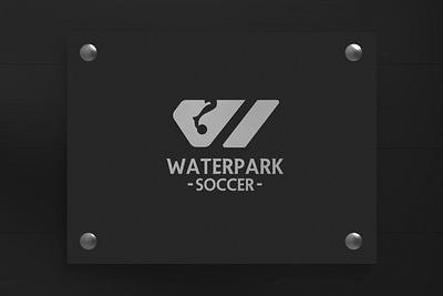 Waterpark Soccer Logo brand identity design illustration logo logo design minimal simple soccer logo vector