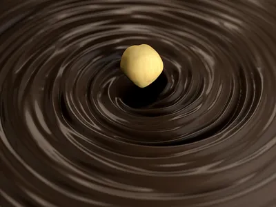 TVC Concept Styleframe #1 animation chocolate design hazelnut illustration sweet