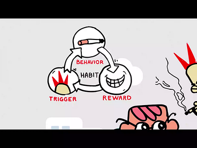Dr. Jud - 30 minute animation 2danimation amat animation anxiety character design dr.jud explainer explainervideo habit illustration motion motiondesign