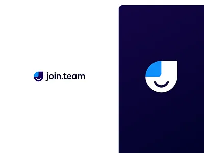 Shot #7194109 brand brand design brand identity brand logo branding identity join.team jointeam logo logotype mark recruiting startup