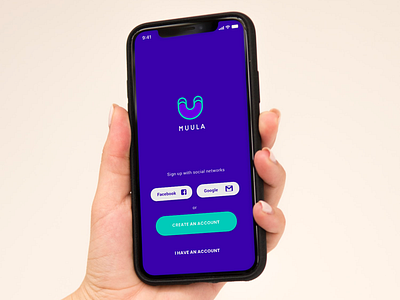 Muula App app design color palette graphic design ux ui