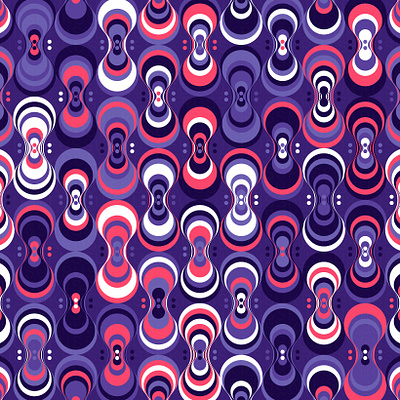 'Warp' Pattern digital art estampa generative geometric geometry illustration pattern pattern design repeating vector