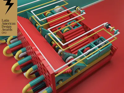 Letter E PlayFont 3d 3d artist 3dfont 3dillustration 3dtype 3dtypo colors constructivism playfont type