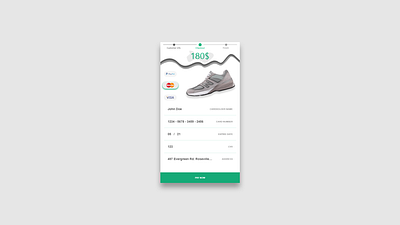 Checkout | DailyUI Challenge 3 adobexd art challenge dailyui design flat minimal mobile ui ux web