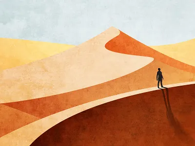 Lost & Alone 2 digital illustration illustration illustrator photoshop procreate vector