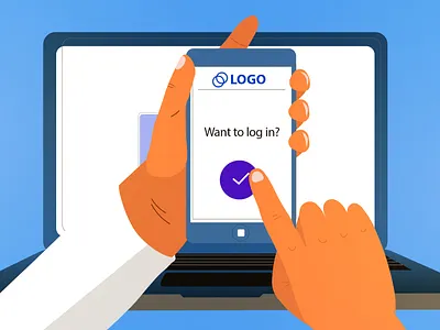 Login for information Scene From Storyboard characterdesign concept hands illustration login page storyboard vector