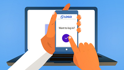 Login for information Scene From Storyboard characterdesign concept hands illustration login page storyboard vector