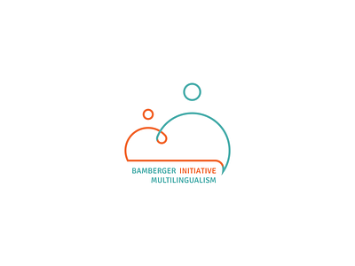 Bamberger Initiative Multilingualism art artistic branding children communication cultural culture design education educational graphic graphic design human illustrator immigrant intiative language logo multilingualism support