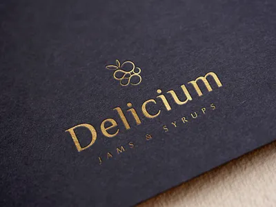 Delicium Logo brand brand identity fruit logo fruits logo design premium rebranding