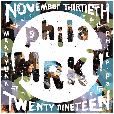 PhilaMRKT 2019 art illustration manayunk market pa pennsylvania phila philadelphia philly stamp texture type typography
