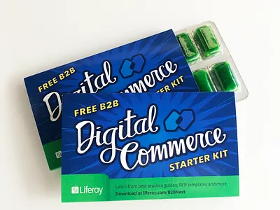 Liferay Event Giveaway Gum Package design packaging typography