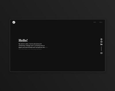 Jake Yem - Portfolio Remix branding design flat logo minimal portfolio portfolio website ui ux vector web website
