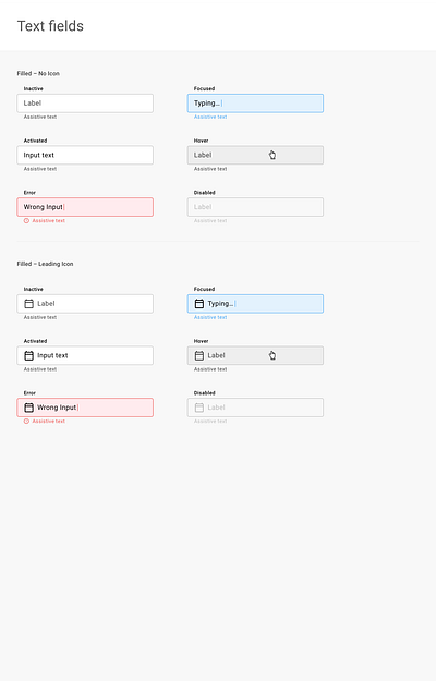 Text fields designsystem input input field textfield ui ux