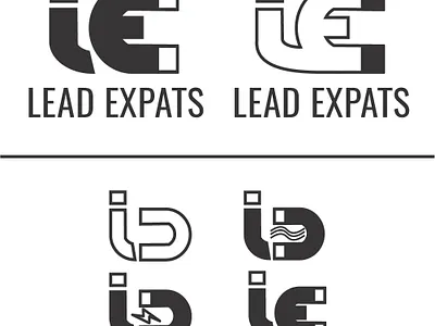 Lead Expats Mood-board design designer expats graphic graphicdesign henderson jacob jacob henderson lead logo logodesign minimalist web