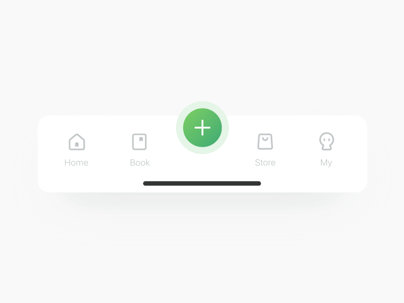 9.24 A TAB bar animation design ui ux