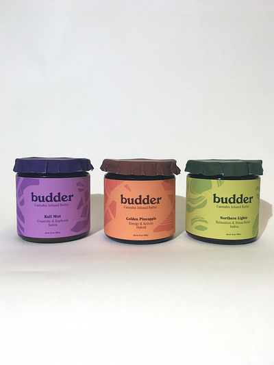 Budder MIRA brand branding budder budder cbd cbd logo cbd oil design graphic logo oil packaging