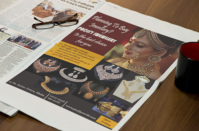 Newspaper Add Design add design branding design jwellery design magazine add newspaper newspaper ad