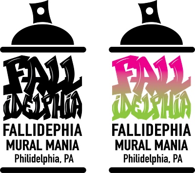 Fall Philly Logo art fall grafitti graphic graphicdesign logo logodesign philly spraycan