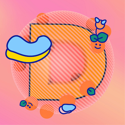 D for 36 Days of Type 2d 36days 36daysoftype 3d bellapark c4d design graphic illustration junghyunpark lettering motion design motiongraphic type typography