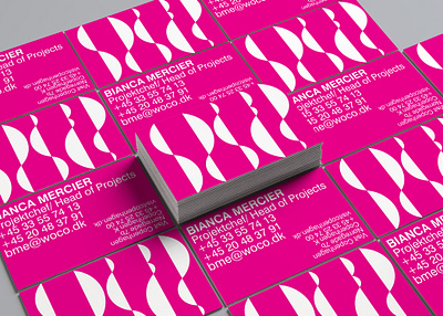 Business Card Mockup (Visit Copenhagen) design designer graphic graphicdesign henderson jacob jacob henderson logo minimalist web