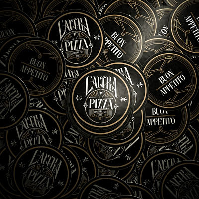 L'altra Pizza 3d branding cinema 4d cinema4d design illustration illustrator lettering logo octane render type typography vector