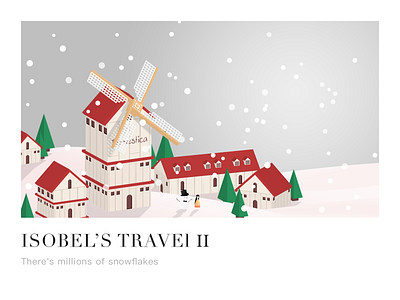 Isobel's travel 2 design flat illustration illustrator