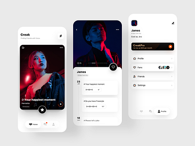 Creak app - No.2 app card icon music picture ui voice