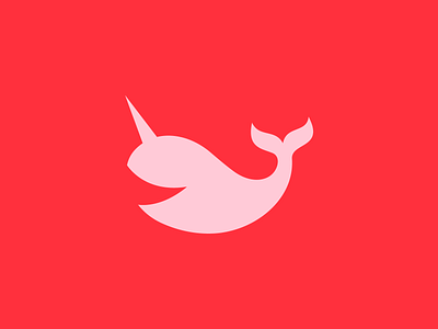 Consider the Narwhal - Warmup #4 dribbbleweeklywarmup icon illustration logo narwhal sea vector