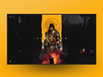 MK11 game interaction mortalkombat uidesigns uxdesign webdesing website