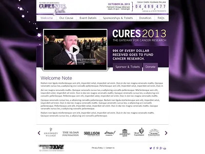 Fund Raising Page design ui web