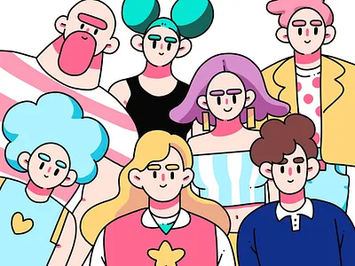 Characters Illustration