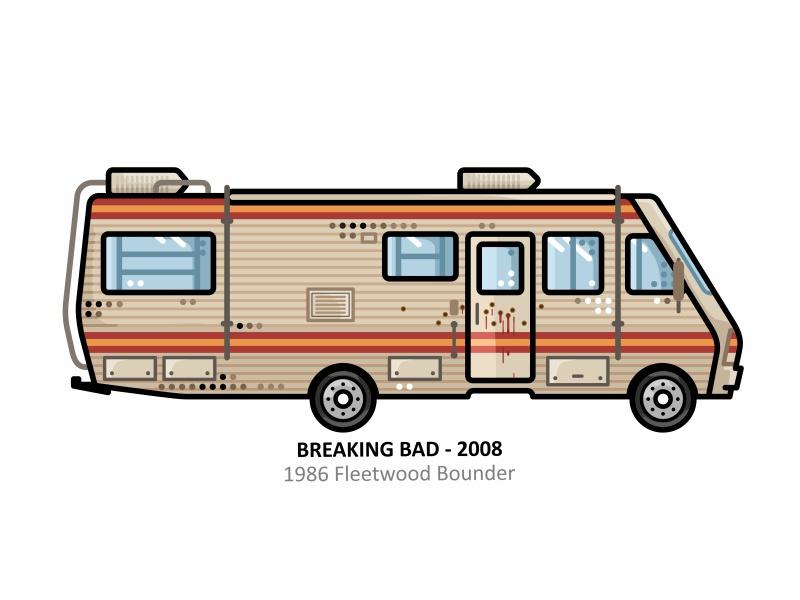 1986 Fleetwood Bounder by Aleksandar Savić / Almigor on Dribbble