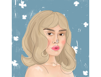faces line art artist face girl illustraion illustration paint can sketch