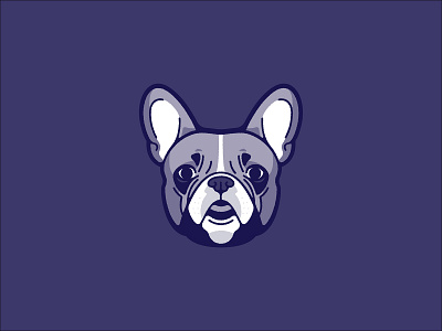 Frenchie! animal cute dog dribbble ears french bulldog frenchie puppy weekly warm up