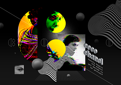 c for coco art direction experimental graphic design practice typography