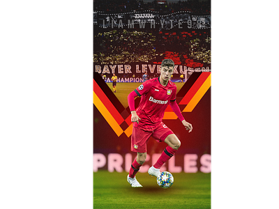 Kai Havertz - Bayer Leverkusen's Wonderkid bayer leverkusen bundesliga design fifa fifa 20 football football art football club football design football edit footballer germany havertz illustration photoshop photoshop edit poster soccer soccer edit wallpaper