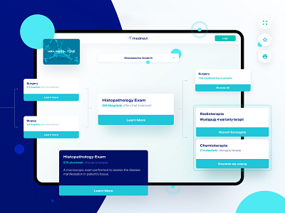 Mednavi app cancer chart design graph health app healthcare healthy logo medical medical app medical care treatment