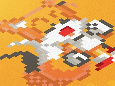 16-Bit Tails fan art 16 bit cartoon character design design fox gaming illustration megadrive pixel art retro sega sega megadrive sonic 2 sonic and tails sonic the hedgehog tails vector videogame