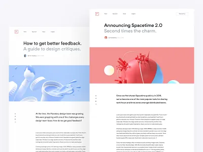 Blog Posts aticle blog content design web design