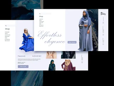 Fashion shopping website adobe xd clothes design fashion modern website xd design xddailychallenge