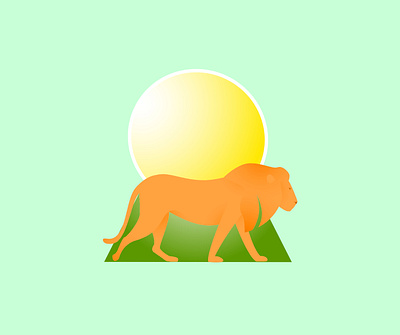 Hello Dribbblers! I am happy to design new warm-up! THE LION dribbble icon weekly warm up