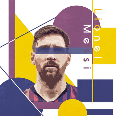 messi bauhaus bauhaus design fifa football graphic messi